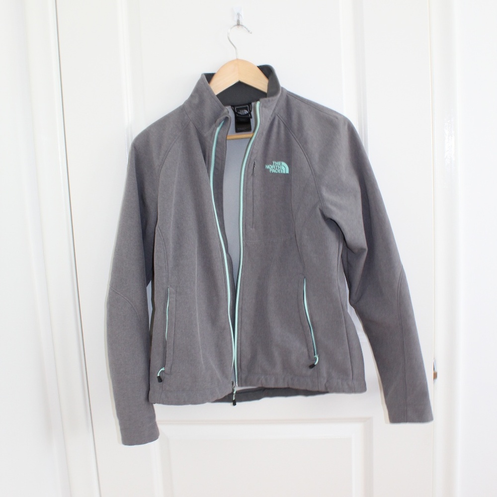 North Face | Grey & Teal | Lightweight Jacket